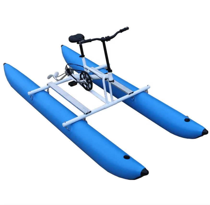 

inflatable water bike bicycle Water Sports Equipment water bike pedal boats for sale, Customized color