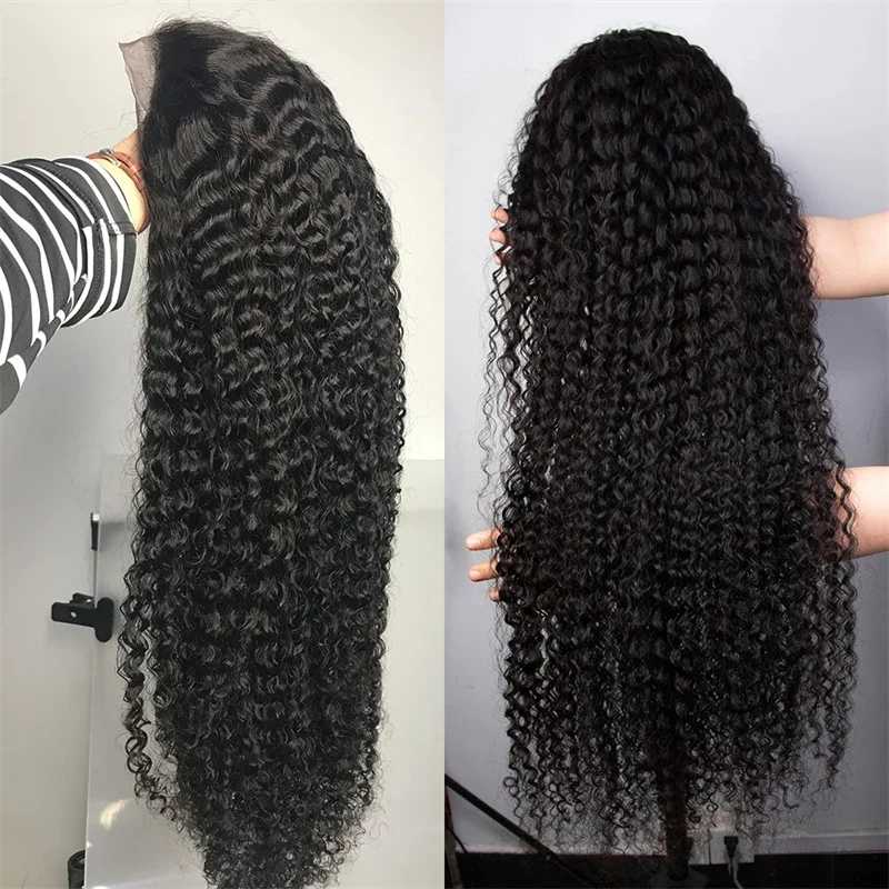 

10A virgin 100% human hair wigs pre plucked bleached knots deep wave 100% indian human hair wigs from asia