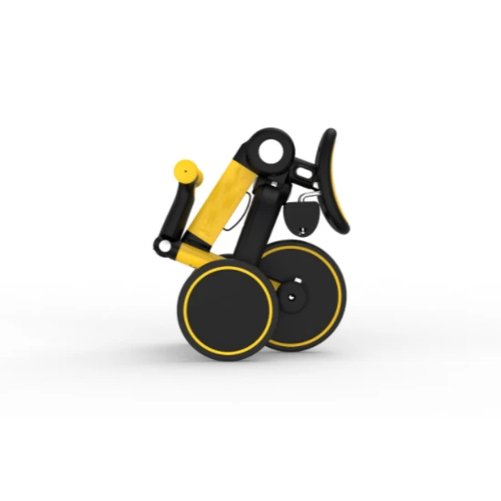 

Children's balance bike scooter 1-3-5 years old baby folding child yo three-in-one bike, Yellow