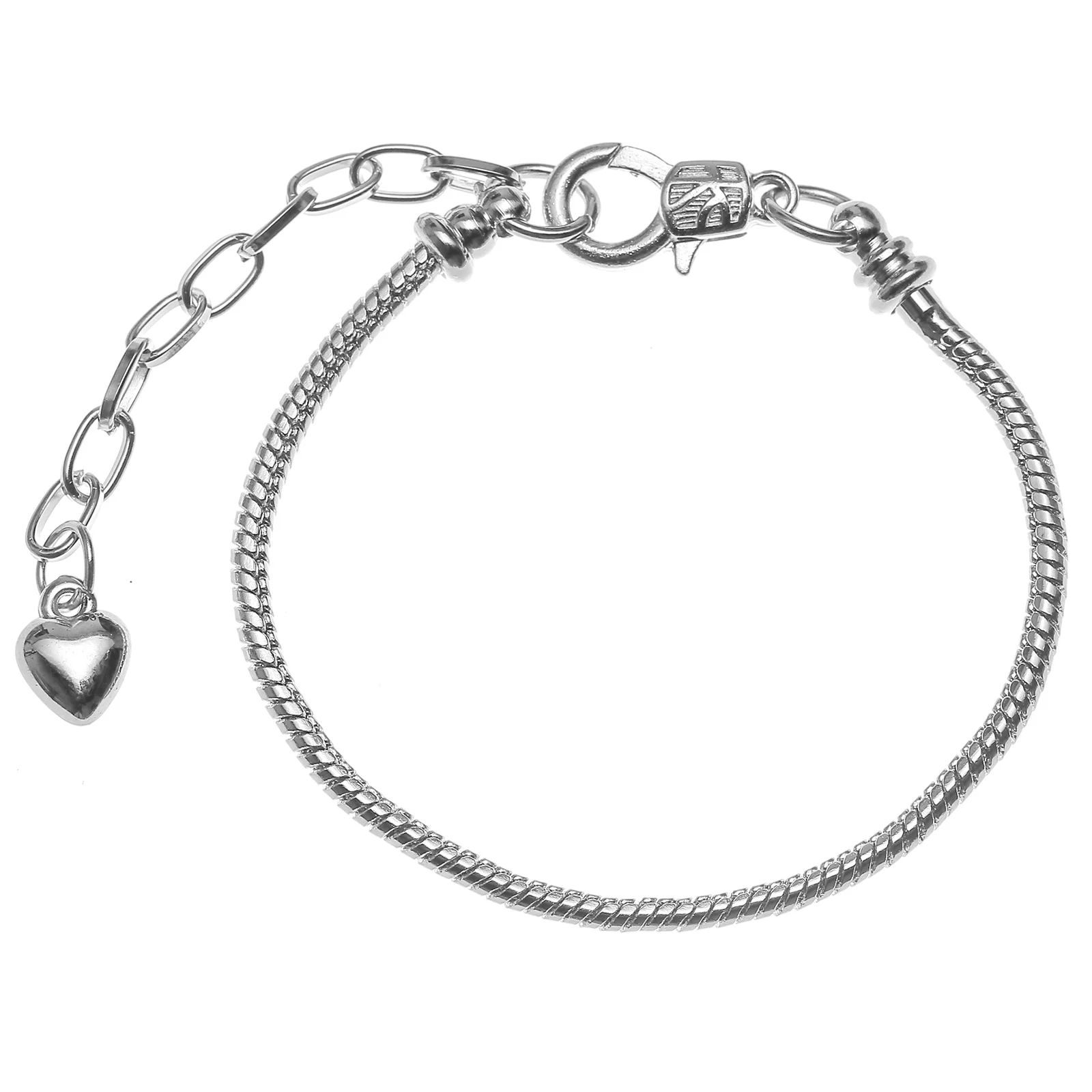 

Europe HOT Selling Heart Charms Adjustable Snake Chain Bracelet for designer fashion charms DIY Bracelet 2022 New Jewelry