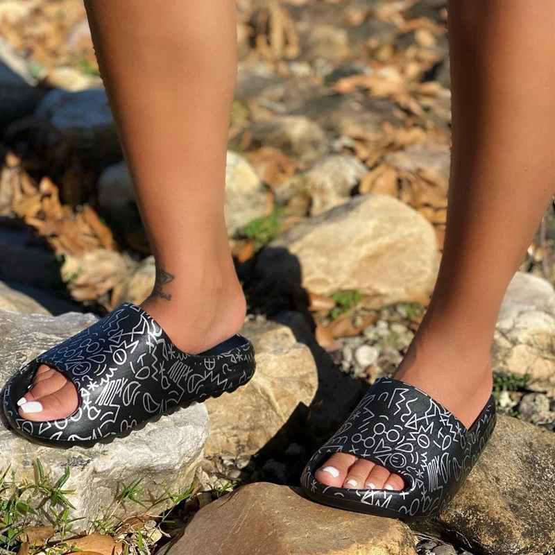 

ins hot home womens sandals flat women casual shoes chunky sandals ladies slippers slides women