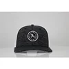 Custom Design Printed Logo Black Running Visor Cap