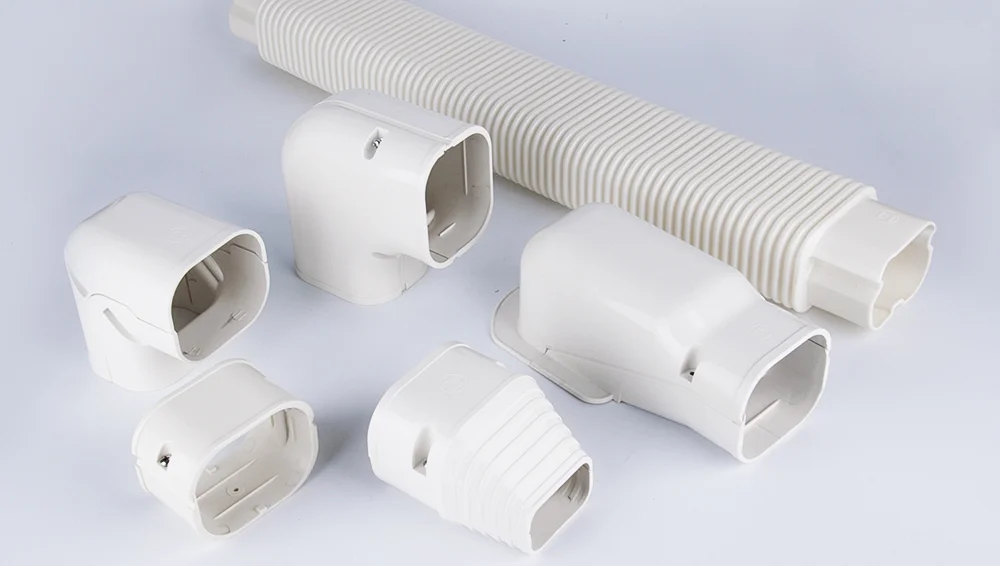 Air Conditioner Vrv Pvc Decorative Duct 2m Pvc Ducts And Connectors Pvc