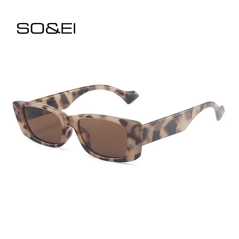 

Retro Small Rectangle Sunglasses Women Ins Popular Fashion Candy Color Eyewear Men Square Sun Glasses Shades UV400