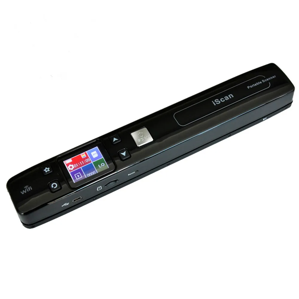 Competitive Price Portable Iscan Wifi Document Book Scanner with Max 32G TF Card
