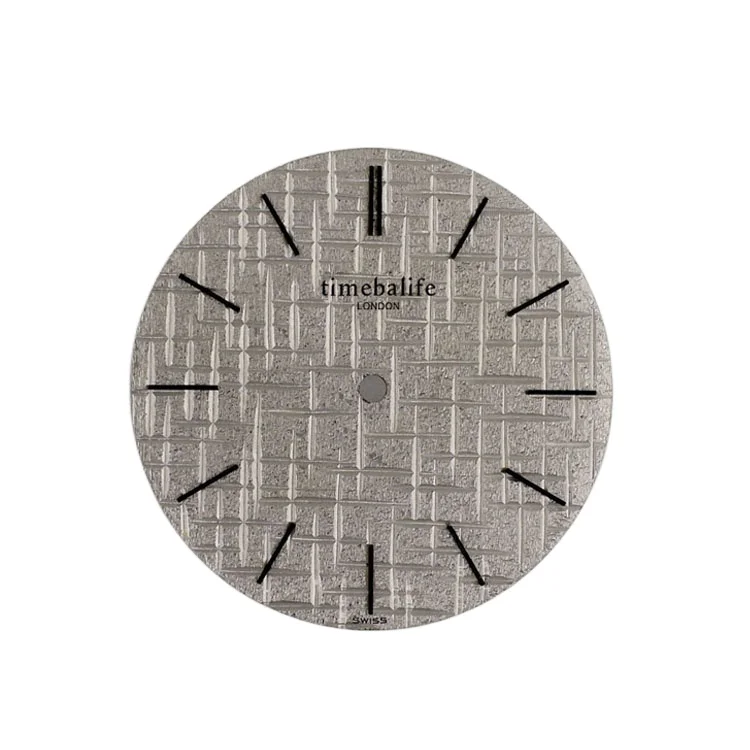 

China Factory Vintage Silver Watch Dial Making, Custom Wrist Watch Dial Parts