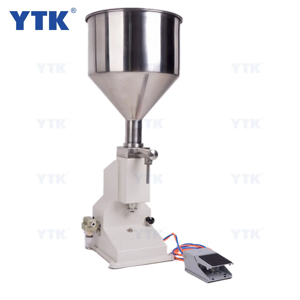 

YS-A02 Pneumatic Filling Machine 5-50ml filler machine for Soap Bath Foam Tomato PasteHoney