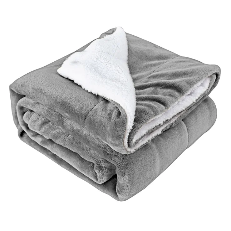 100% Polyester Thick Heavy Fleece Blanket For Winter - Buy Coral Fleece ...