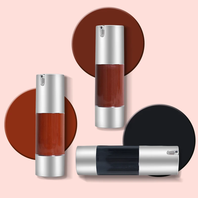 

3 color full coverage bb private label matte makeup liquid foundation for dark skin, 3 colors