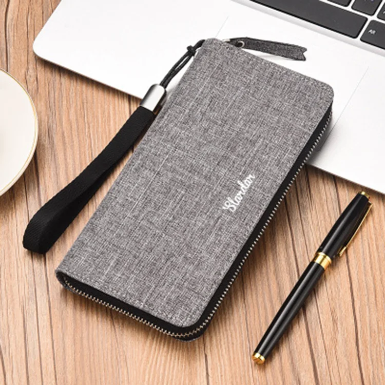 

Wholesale Fashion Custom Mens Canvas Wallet Man Wallet 2021 Billetera De Hombre, 3 colors