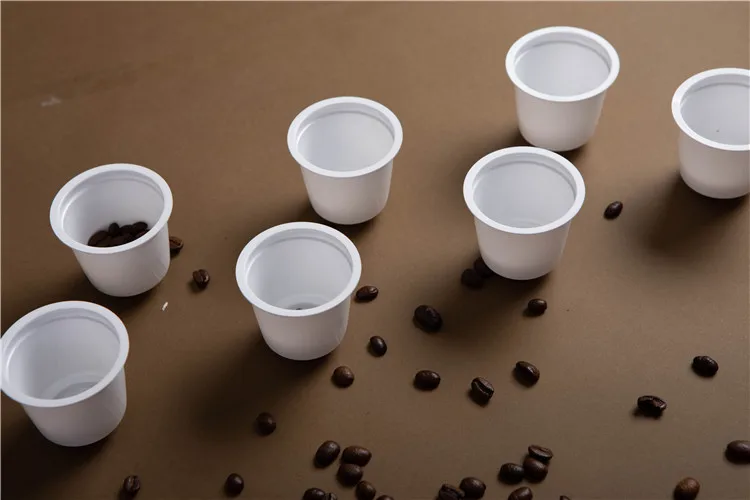 
High Quality Thermoforming 62ml/2.06 oz Disposable EVOH Plastic Capsule Nespresso Coffee Capsules 