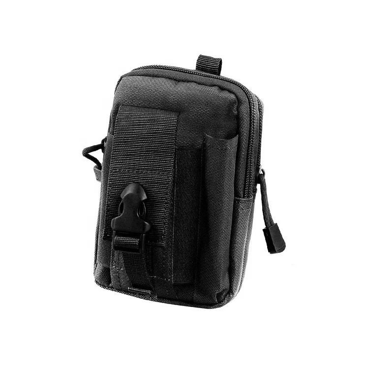 

Tactical Bag Pouch, Military Nylon Utility Tactical Waist Pack Camping Hiking Pouch