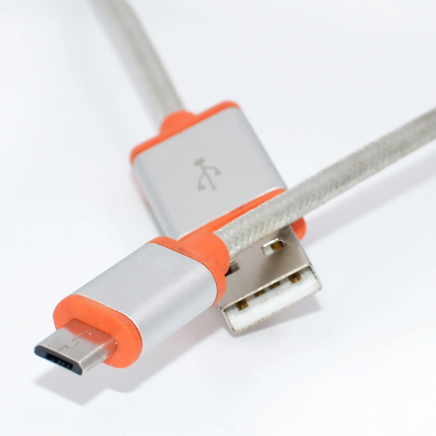 

HY best sale phone charger cable micro usb 2.0A colorful aluminum alloy case cable for mobile