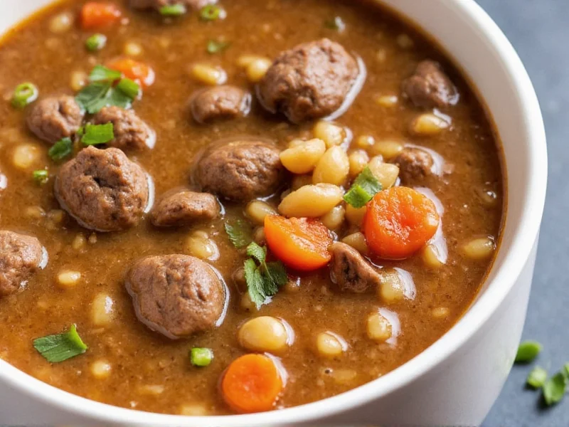 Perfect Beef Barley Soup Crock Pot Recipe & Tips