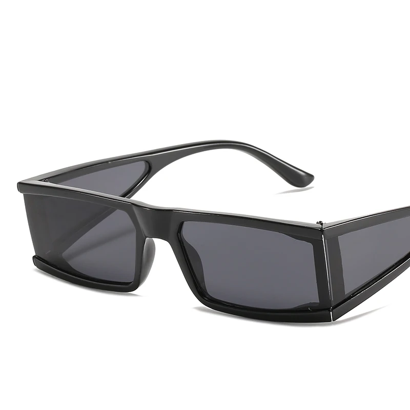 

European and American trend punk style square custom sunglasses
