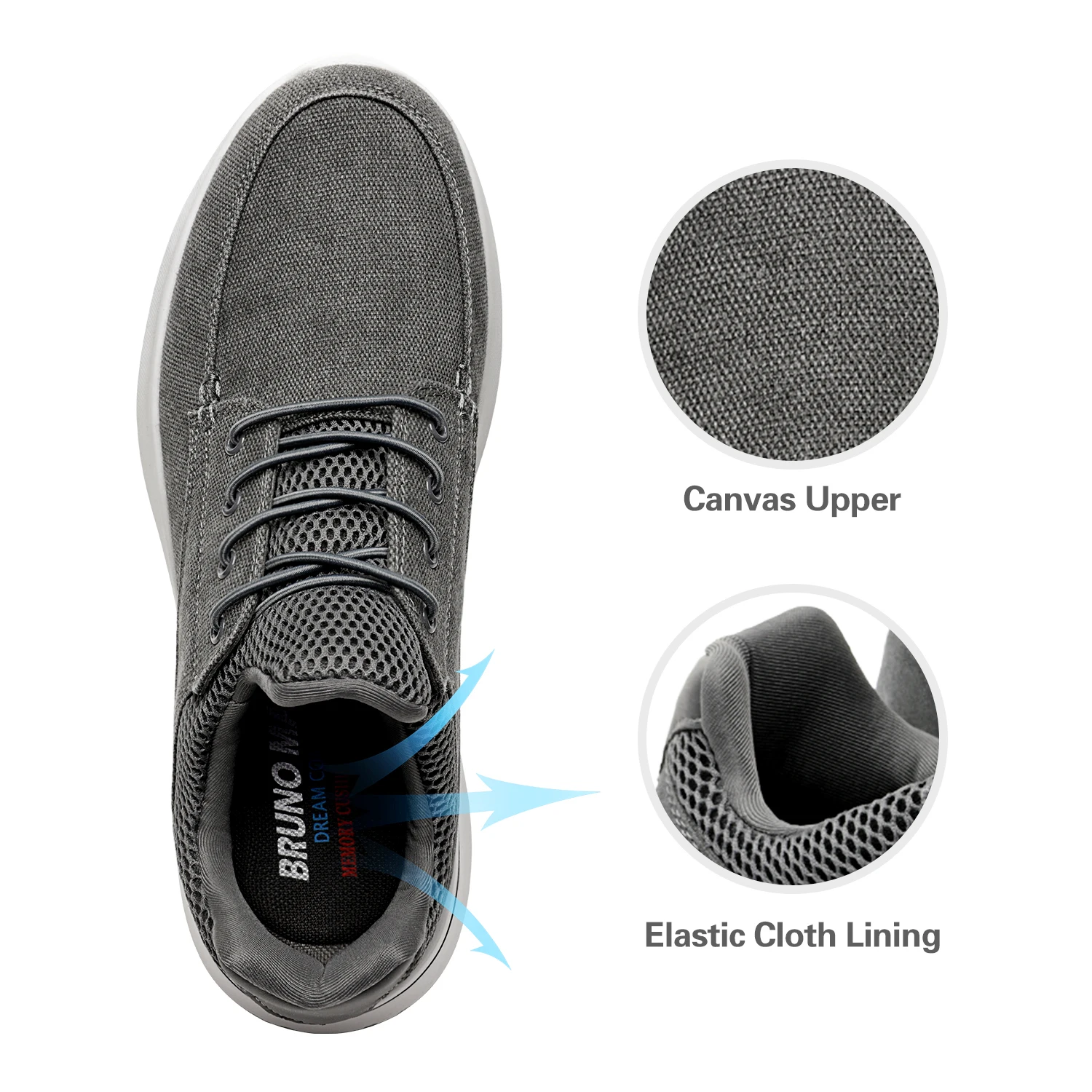 mesh canvas shoes