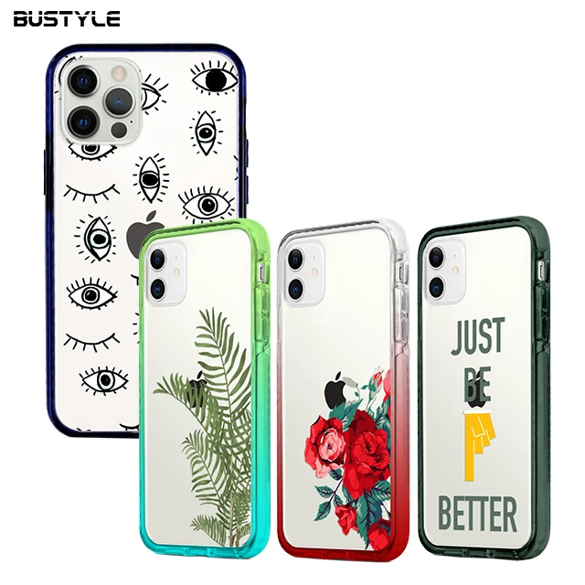 

Colorful Shock proof Cell Phone Case For iPhone12 Anti Shock TPE Hard PC Protective Phone Case For iPhone 11 pro max XR XS