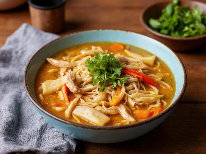 Authentic Tom Yum Chicken Noodle Soup Recipe & Guide