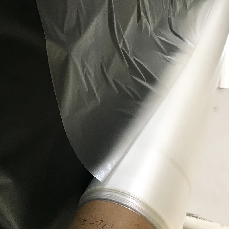 
tpu film manufacturer transparent TPU film natural color TPU film for laminate polyester knitting fabric 