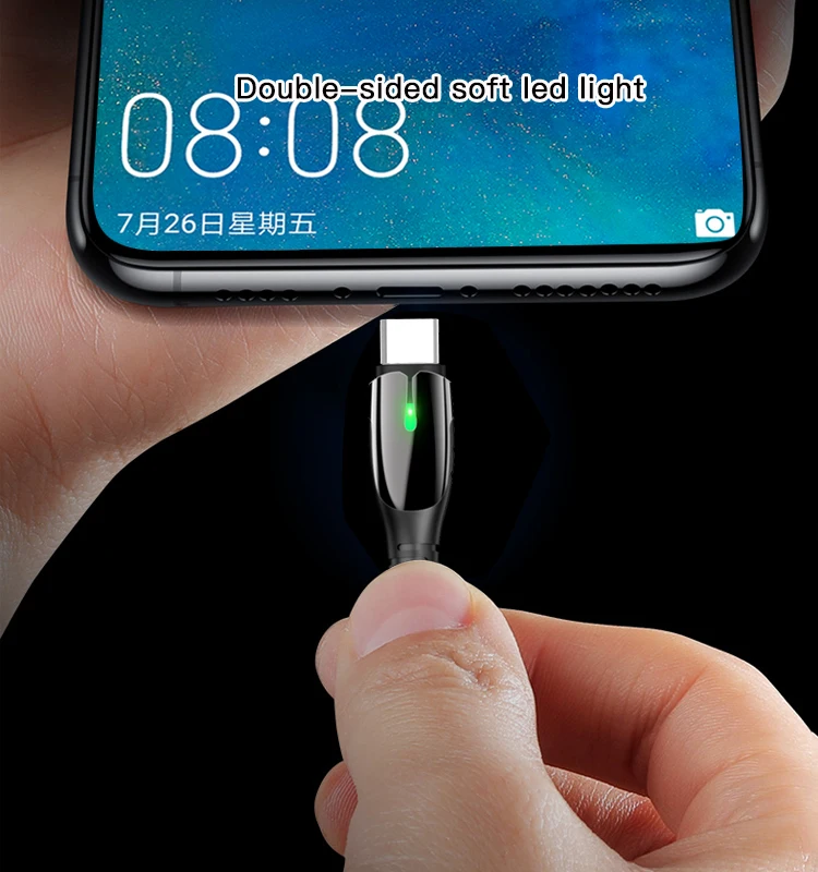 Yesido 2.4A Charging 8Pin Nylon Braided Zinc Alloy Plating Cable Line Mobile Phone Charger Data Usb Cable For Iphone