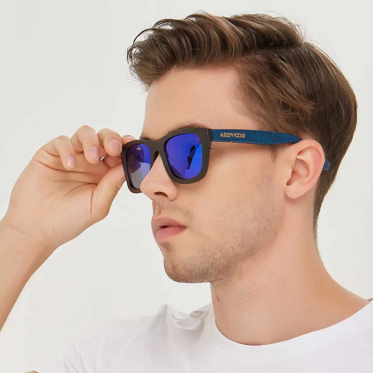 

Wholesale sunglasses china 2021 new mens fashionable custom bamboo sunglasses polarized