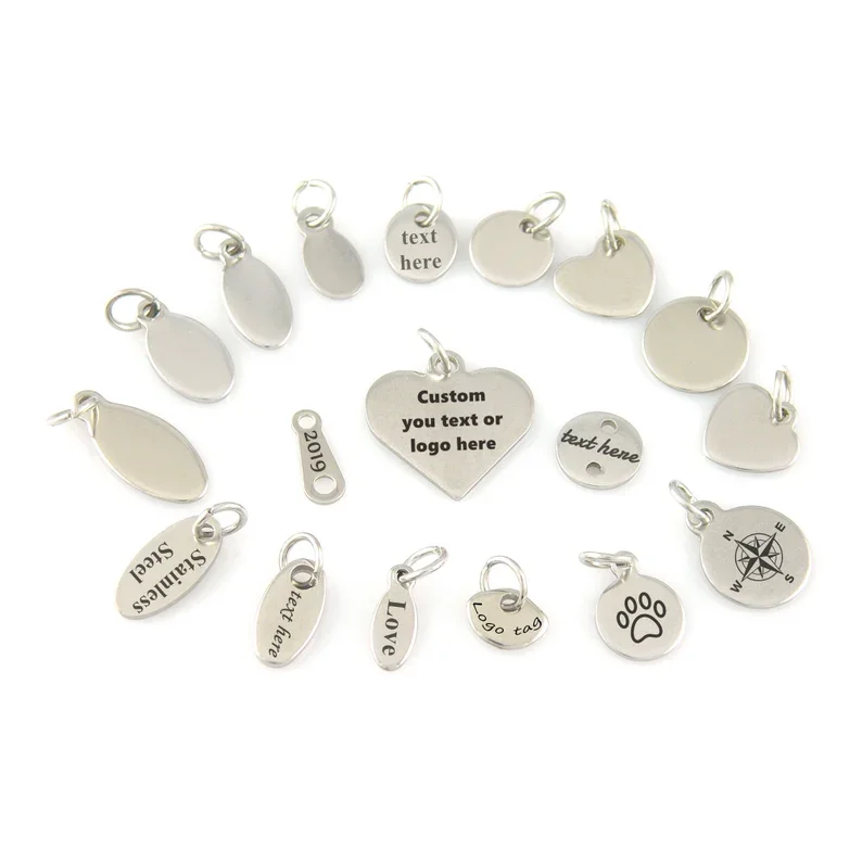 

Custom 925 sterling silver gold plated logo jewellery tags size brand tag for silver necklace price tags for jewelry