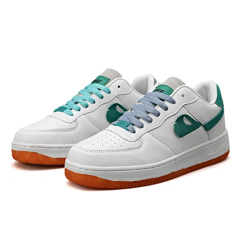 

Wear resistant anti slip low top fashion professional sports dunks casual lovers leather skateboard shoes