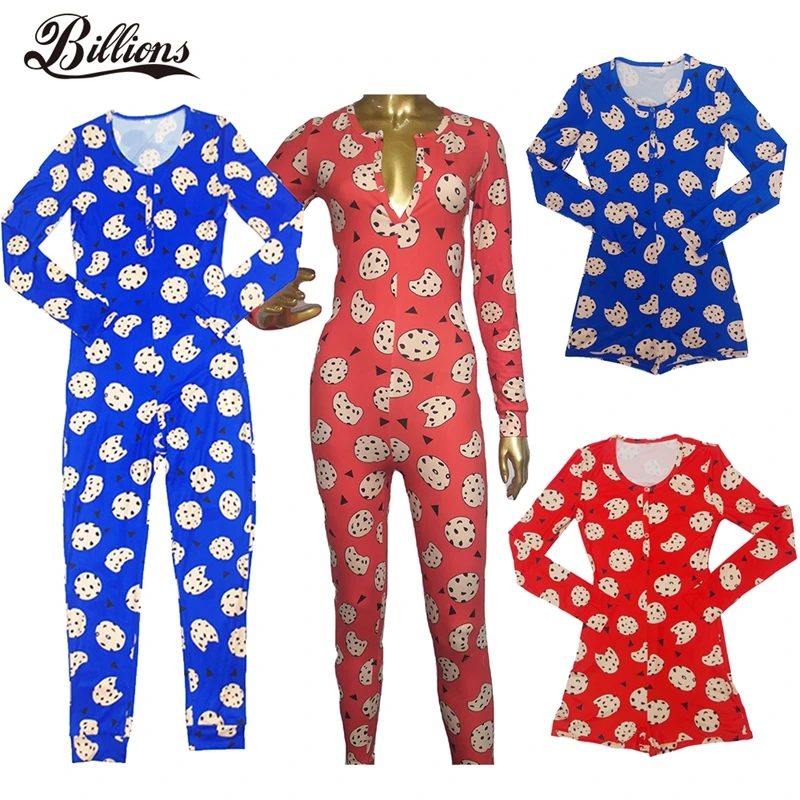 Wholesale Matching Family Cartoon Backwoods Jumpsuit 2 Piece Sleep Wear