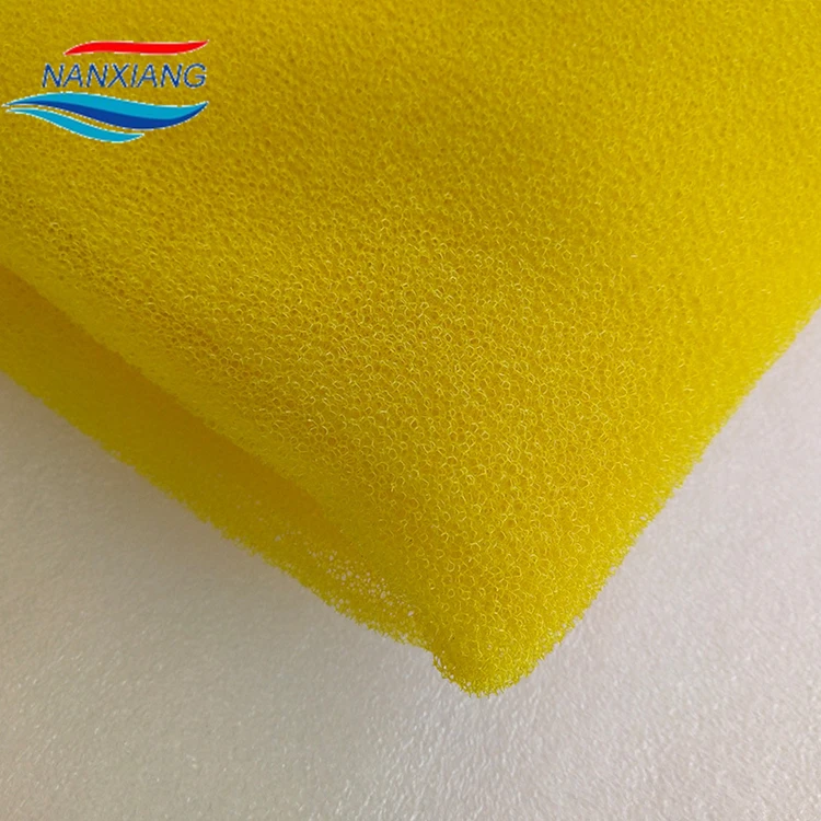 Fish Tank Pu Polyurethane Blasting Cellular Breathable Sponge Bio Aquariums Foam Sponge Filter