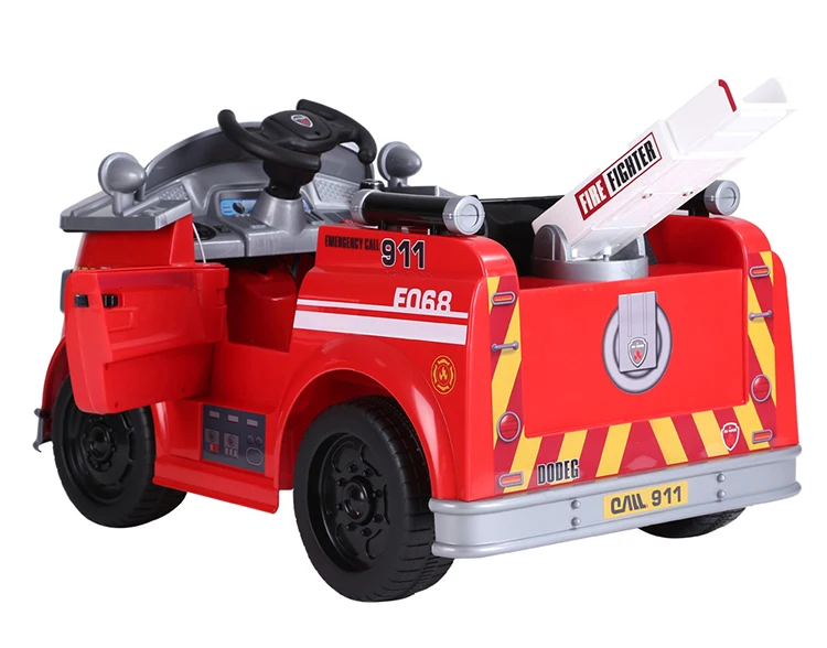 Fire Fighting Truck Electr Kid Car Ride On Toys Car For Child To Drive ...