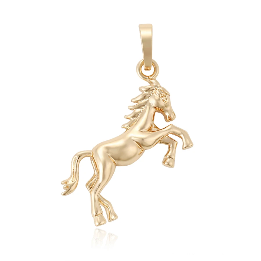 

33758 Xuping new arrival top quality animal horse shape jewelry fashion pendant