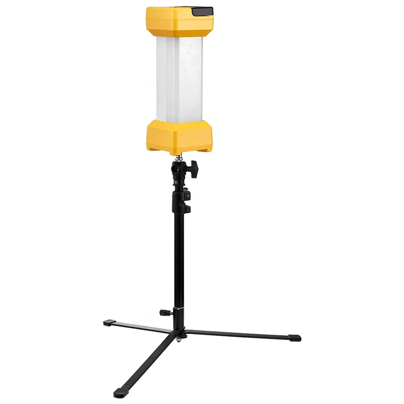 
Rechargeable emergency vehicle light dimmabl led work search led video light explore camping fishing lighting battery inside SOS 