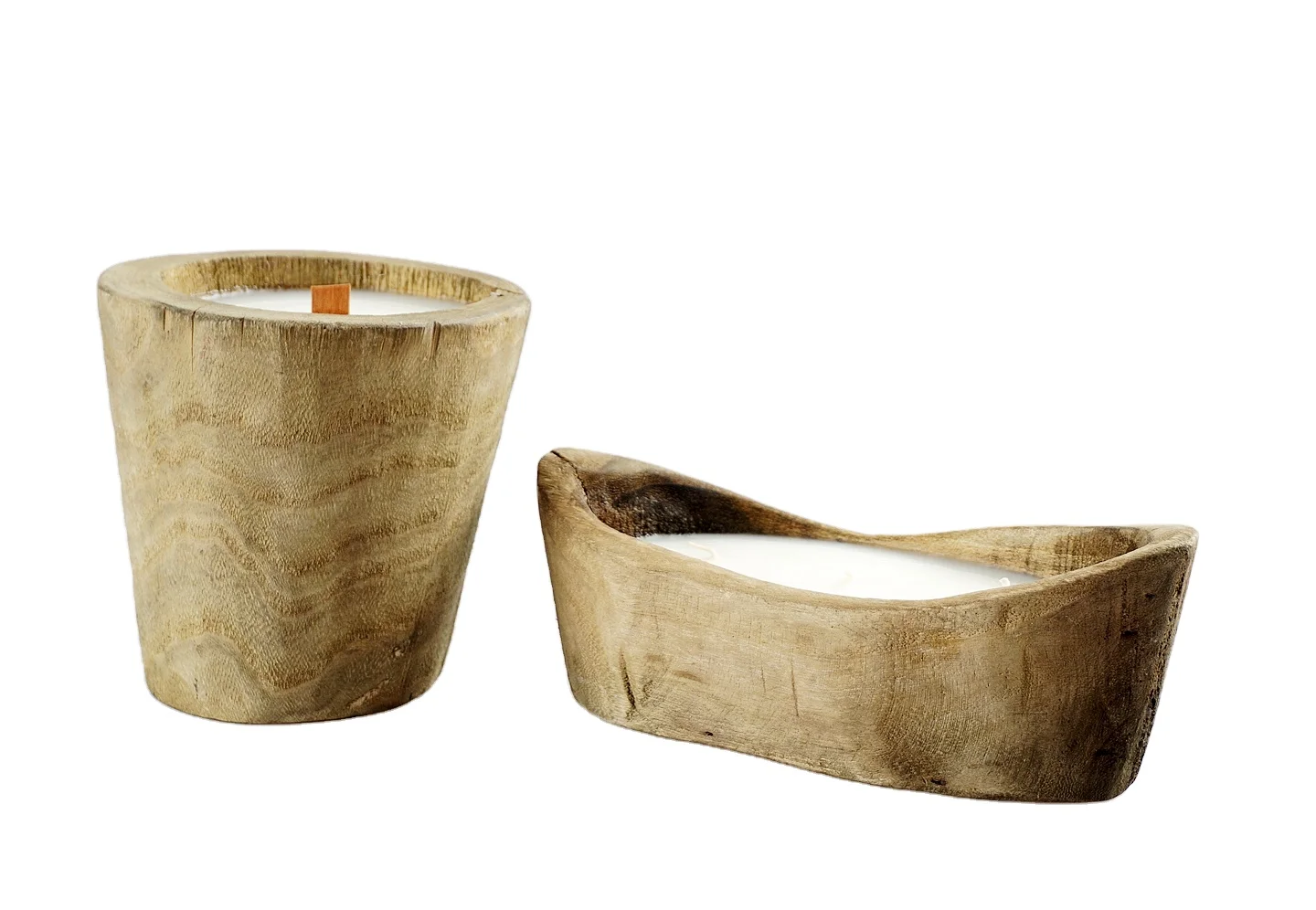 Aromatherapy Candles With Wooden Candle Base Soy Wax Scented Candle