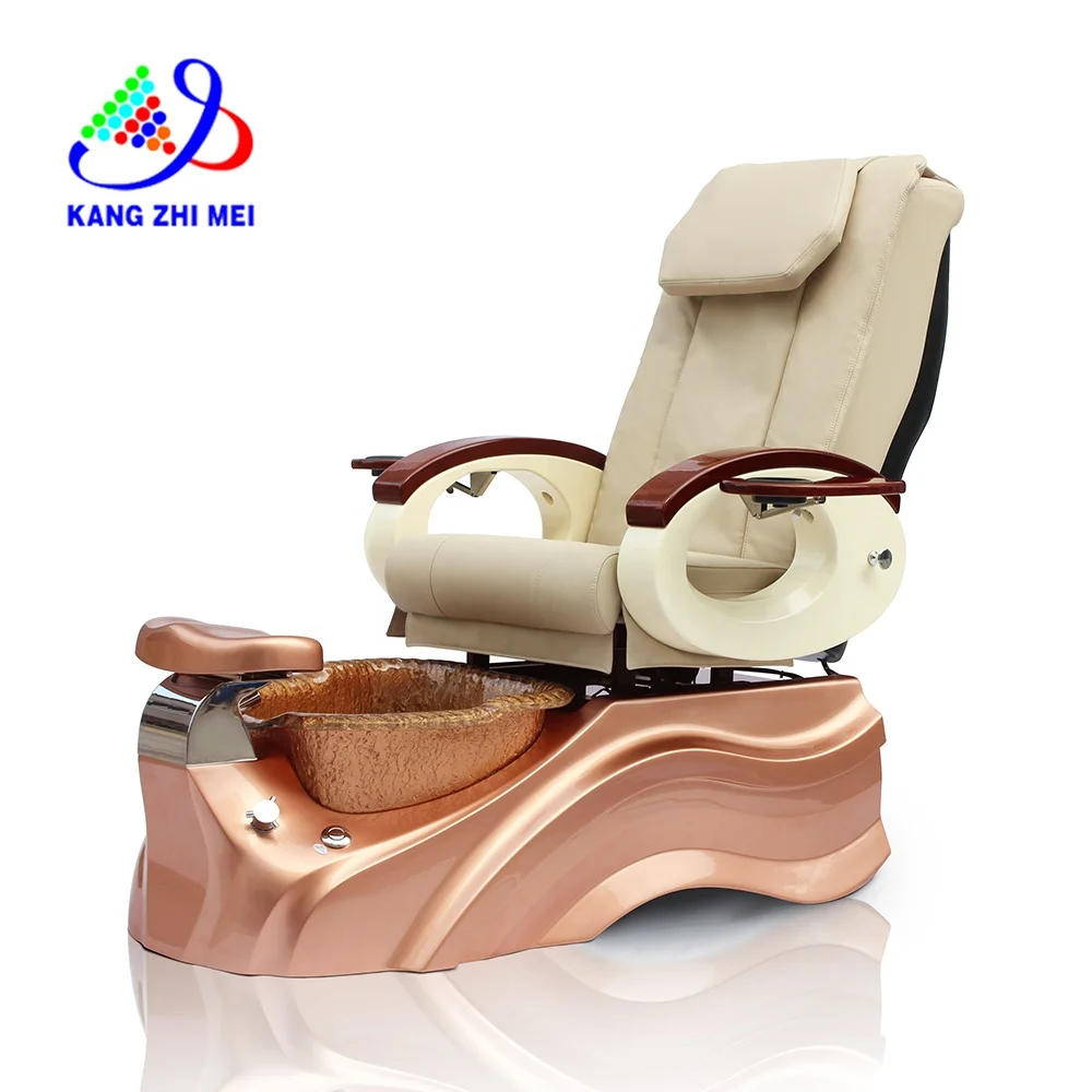 
Wholesale Cheap Modern Luxury Beauty Nail Salon Furniture Electric Reclining Pipeless Whirlpool Foot Spa Massage Pedicure Chair 