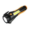 ABS Battery Flashlight Multi Function Outdoor Car LED Flashlight Ultra Bright Torch Light