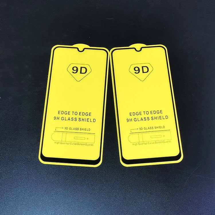 

Shockproof transparent 9D tempered glass screen full glue cover edge to edge mobile phone protector film for xiaomi 9 se / 9se