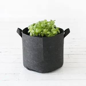 Image of hot sale amazon Indoor Outdoor smart plant pot Felt Fabric Pot Grow Bag
