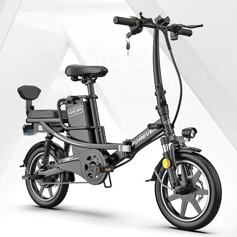 

2021 Amazon Folding Electric bike small foldable lithium battery road electric bicycle