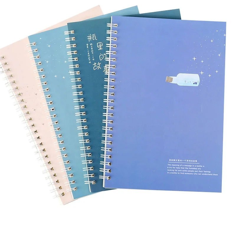 

A5 Coil Notebook Thickened Simple Diary B5 Spiral Notebook Small Fresh Soft Writing Notebook