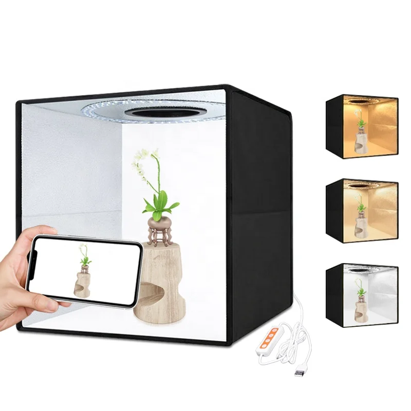 

40cm 16inches Folding Photo Light Box Studio