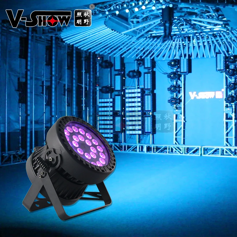 

slow shipping IP65 2pcs 24*10W RGBW 4in1 led outdoor par can light Effect DMX512