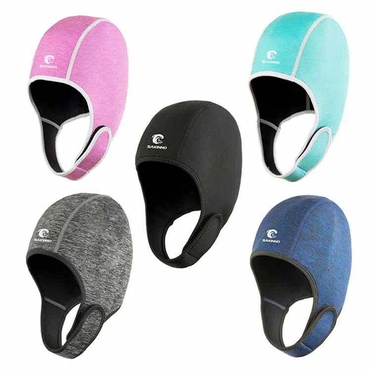 

High Quality 2MM Neoprene Swimming Diving Hood Custom Logo Unisex Wetsuit Diving Hat