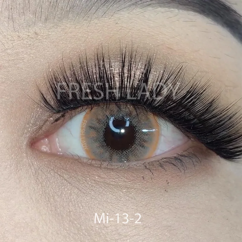 

Fresh Lady wholesale Glacier 14mm Brown wholesale colored contacts