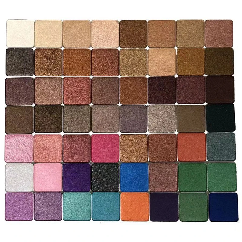 

122 Colors Eyeshadow Palette No Logo DIY Customs Eyeshadow Palette with mirror