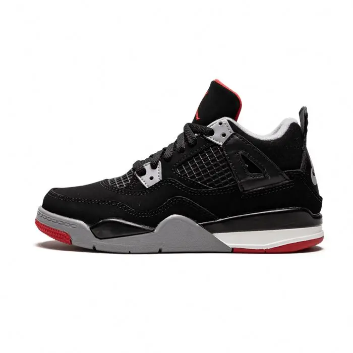 

Jordan 4 Bred men's women's fashion casual sports basketball running zapatillas zapatos shoes sneakers