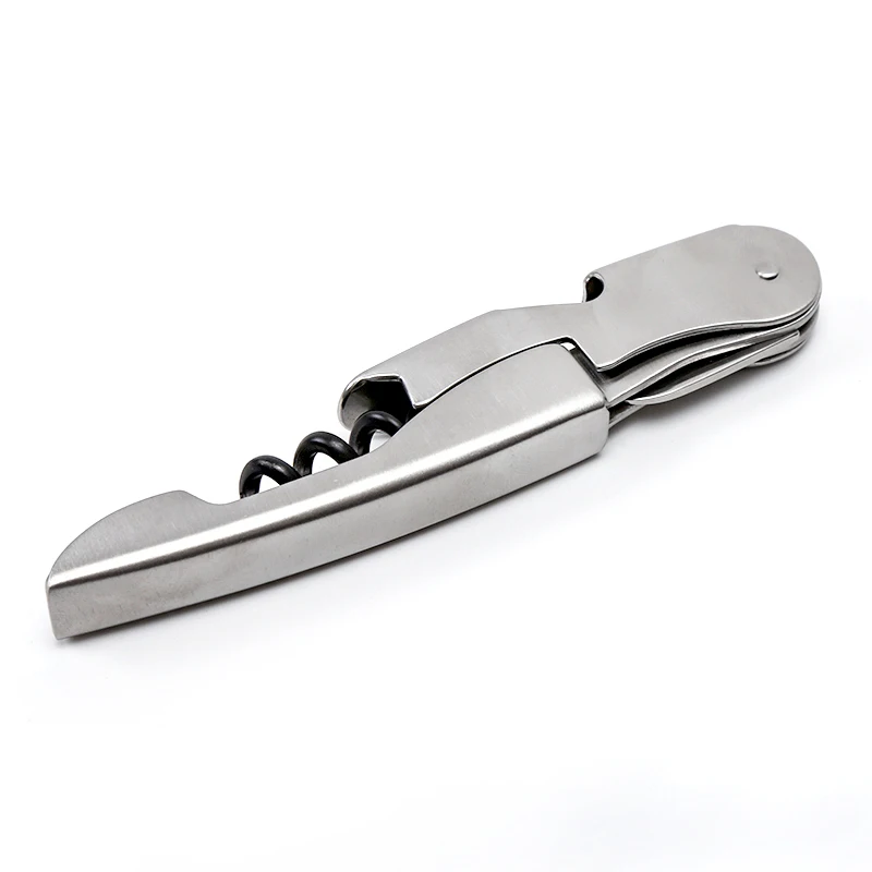 

1-Piece Waiters Corkscrew, Black and Silver, Wine opener