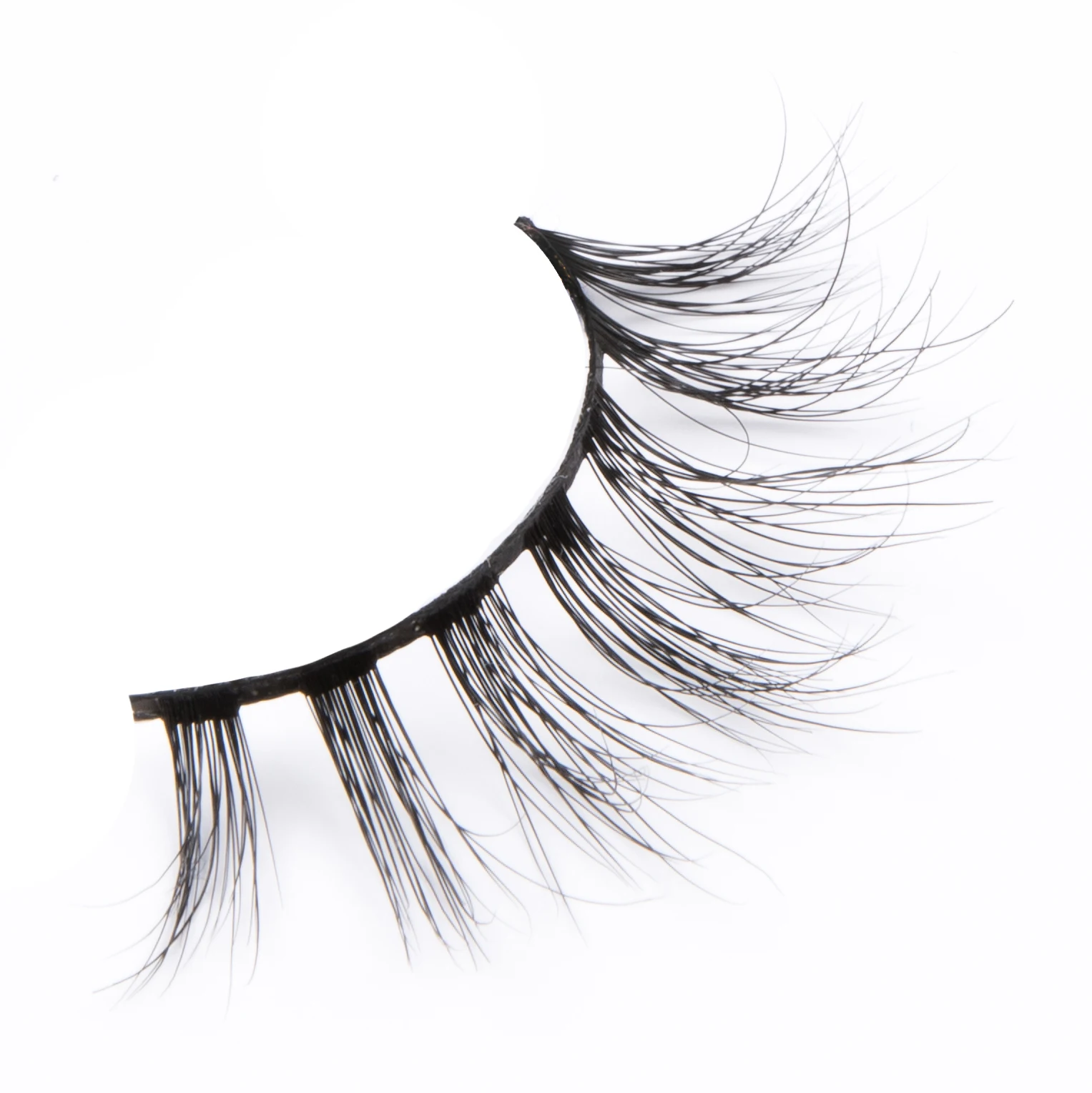 

full strip lashes handmade private label vendors faux mink lashes, Natural black
