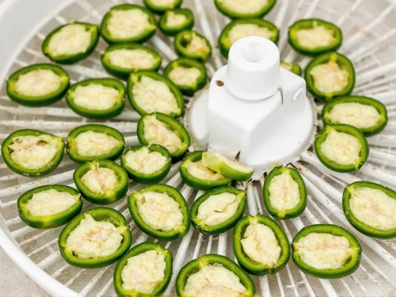 Dehydrator Jalapenos: Complete Preservation Guide