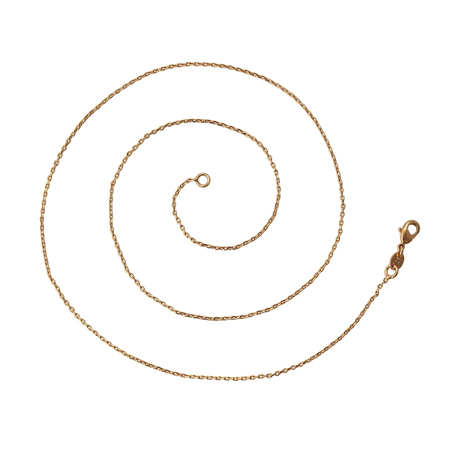 

45801 xuping 2019 new arrive 18K gold wholesale alloy simple jewelry necklace