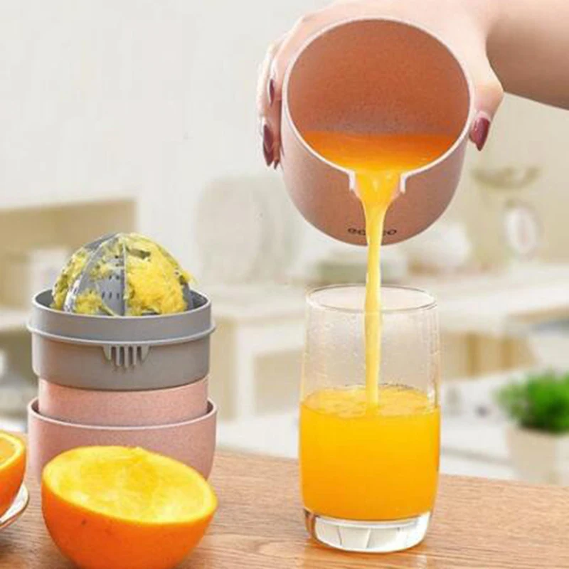 

Summer Hot Sale Home Bar Party Mini Lemon Clip Fruit Juicer Squeezer Stainless Steel Manual Lemon Squeezer, Pink, blue, beige (optional)